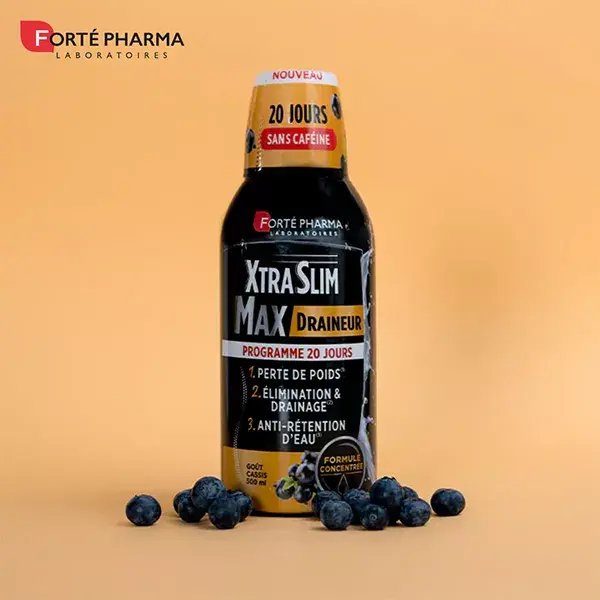 Forté Pharma XtraSlim Max Queimador de Gordura Drenante e Retenção de Água 500ml