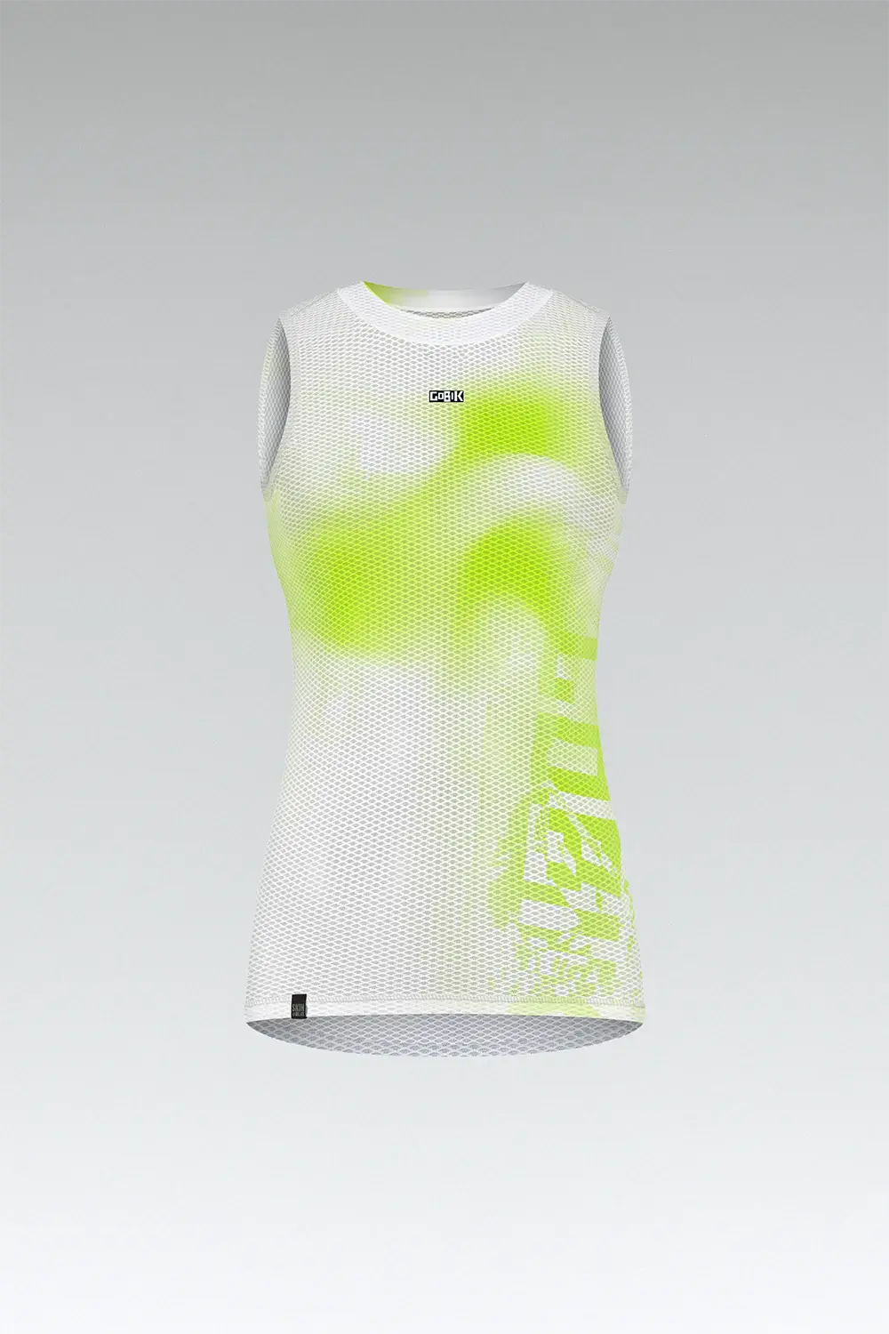 Gobik Second Skin Ondershirt Mouwloos Wit/Groen Dames
