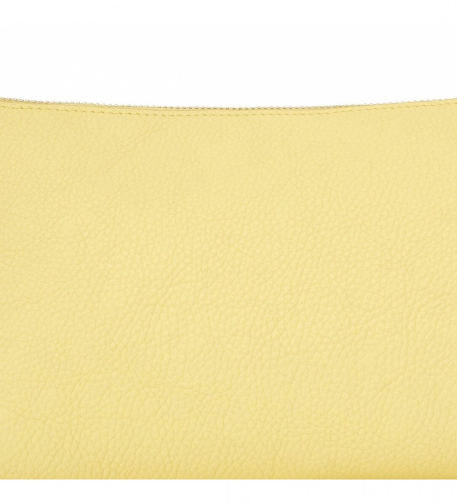 Bolsa transversal de couro Tous tamanho balão amarelo
