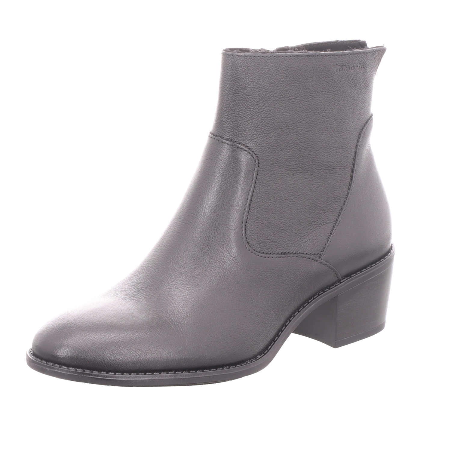 Tamaris Damen-Stiefelette Schwarz