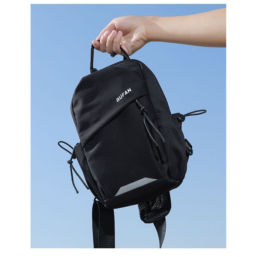 SUNMAN - Nylon Sling Bag met Paneel