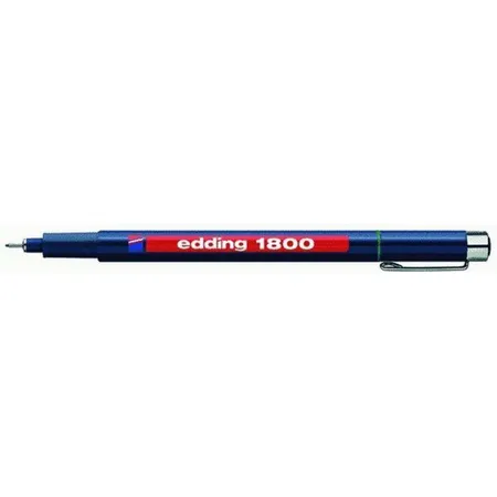 edding 1800 Faserzeichner Profipen, grün , 0.35mm