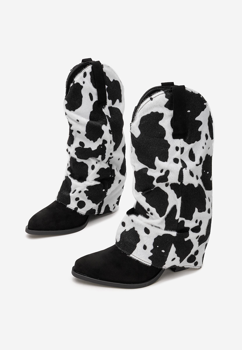 Bottes cowboy femme champagne Stolia