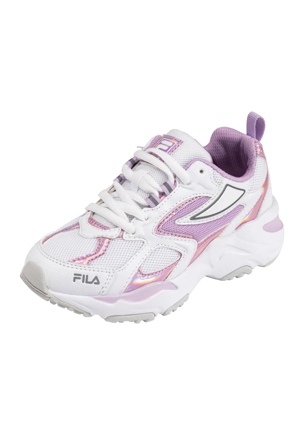 Fila Ray Tracersneakers wit/lila
