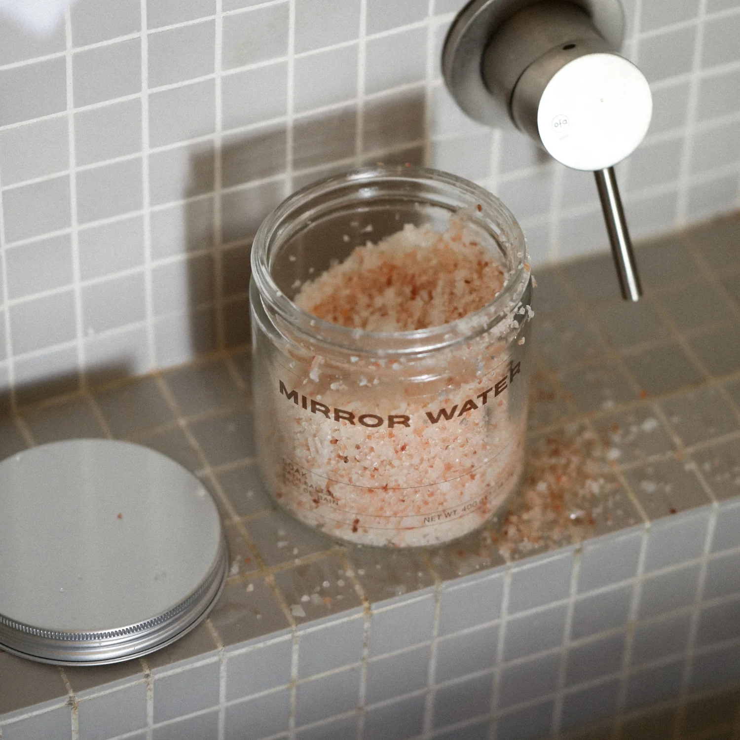 Mirror Water Soak Bath Salts Sels de Bain