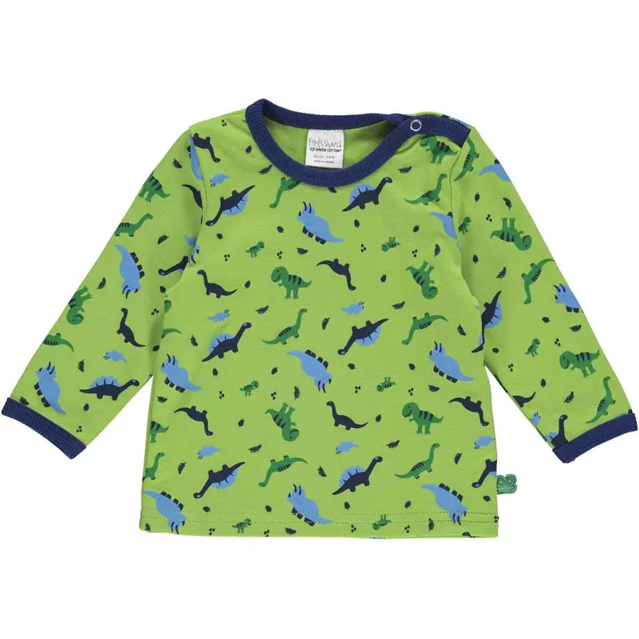 Fred's World Babylangarmshirt LimeblueblueEarthgreen