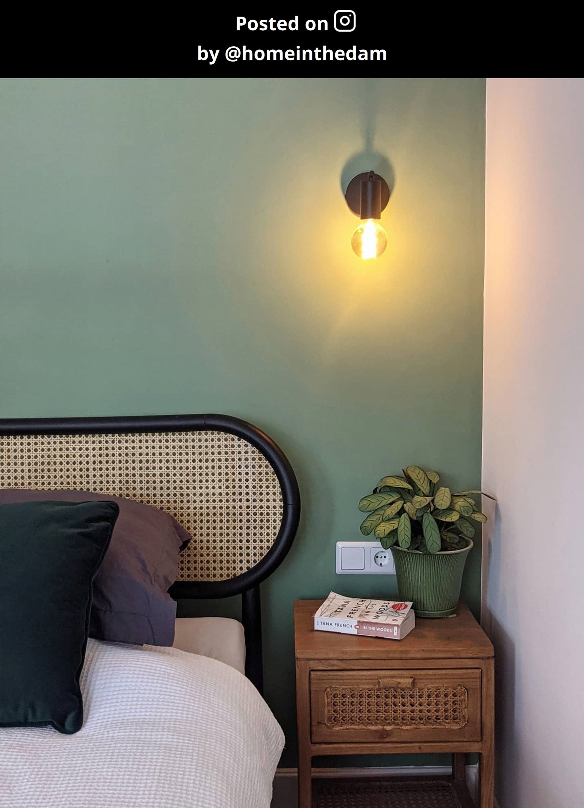 Lucide LEANNE Wandlamp - Zwart