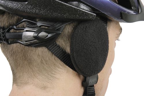 EAR BAGS Ohrenwärmer  schwarz  M=6-7CM