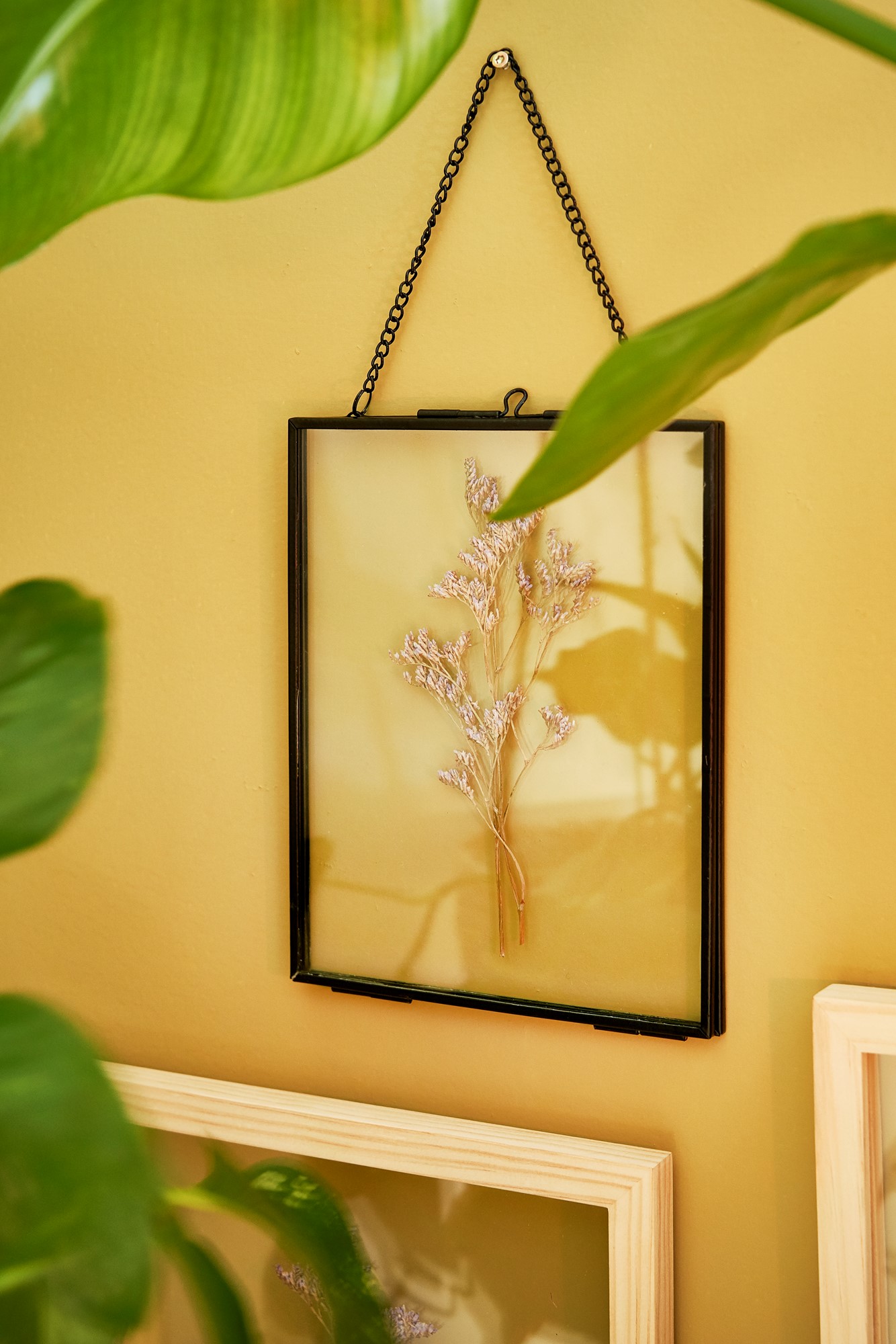 Ramme 15 x 19 | Glas/jern. 15 x 19 cm. | Gold