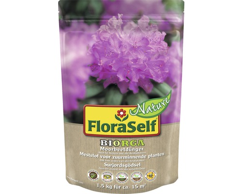 FloraSelf Nature BIORGA organische meststof voor veenbedden, 1,5 kg