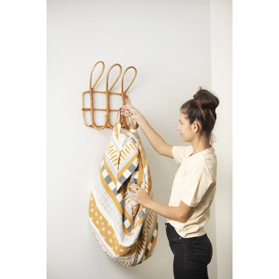 DAVID FUSSENEGGER Kinderdecke NOVA Mustermix 145 x 145 cm