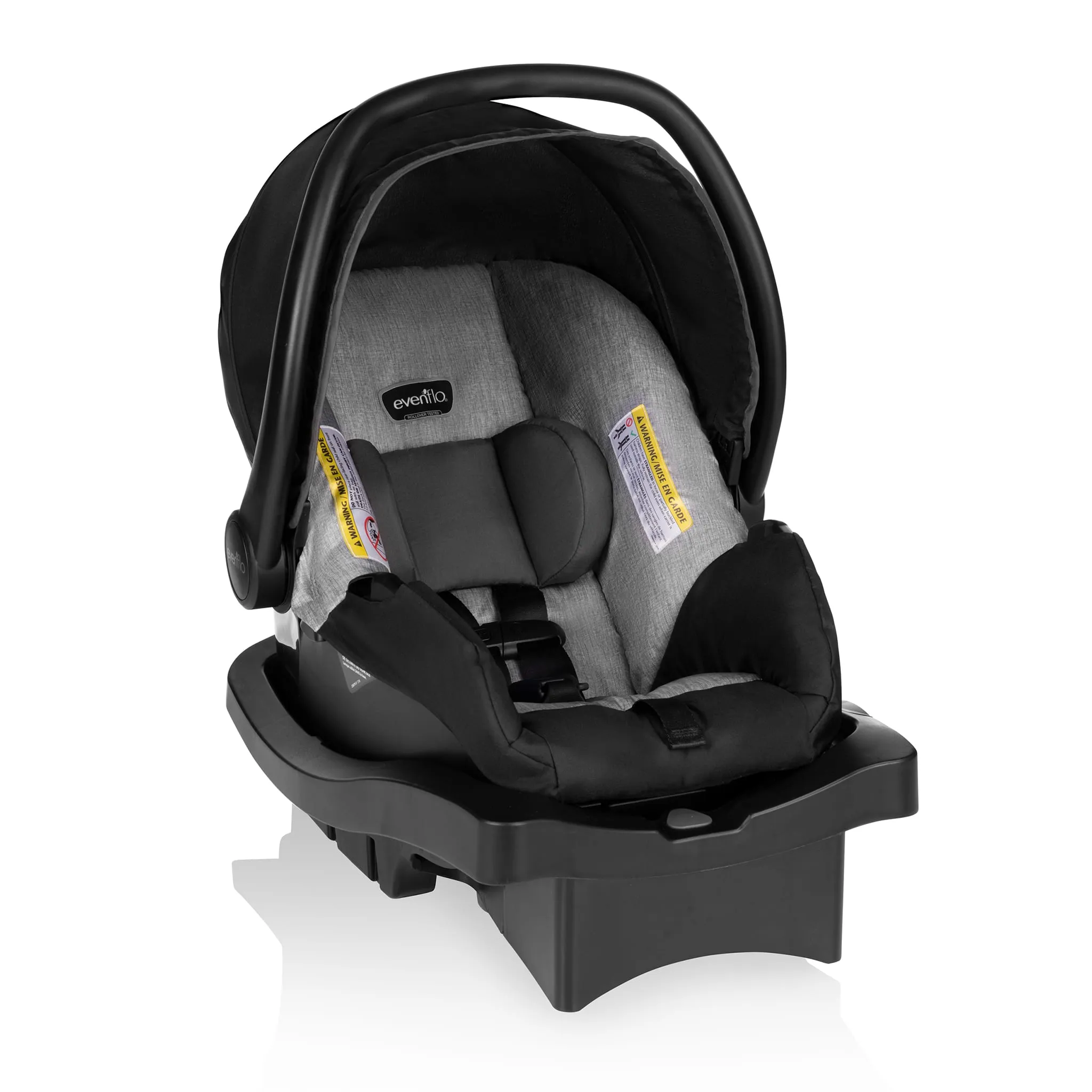 Evenflo Siège d'Auto pour nouveau-né Essential LiteMax - Graphite Gris