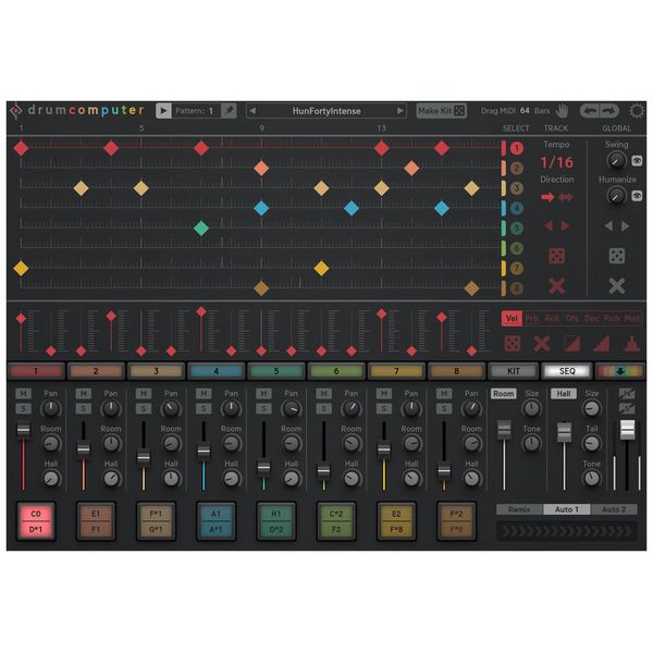 Sugar Bytes DrumComputer