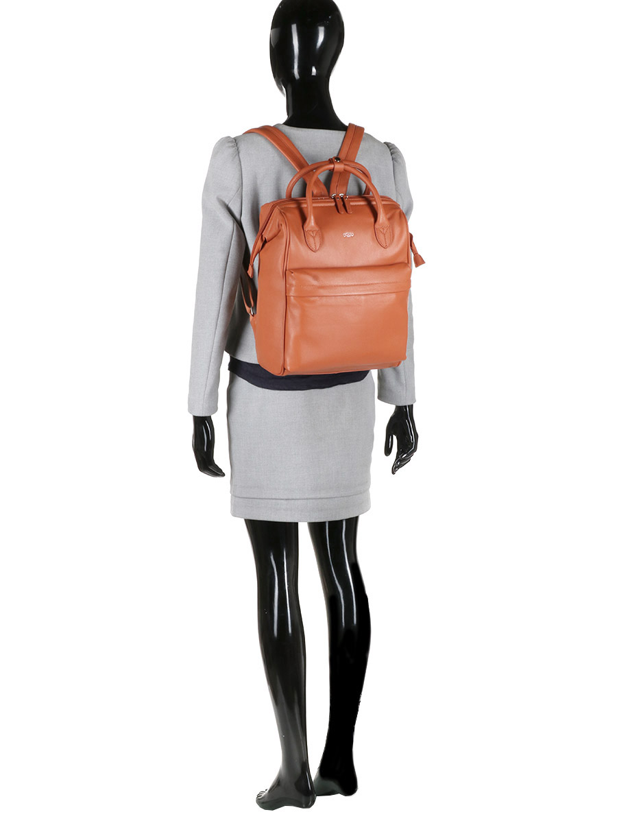 Sac À dos ordinateur Jump Uppsala Cuir Squarmouth 15 pouces