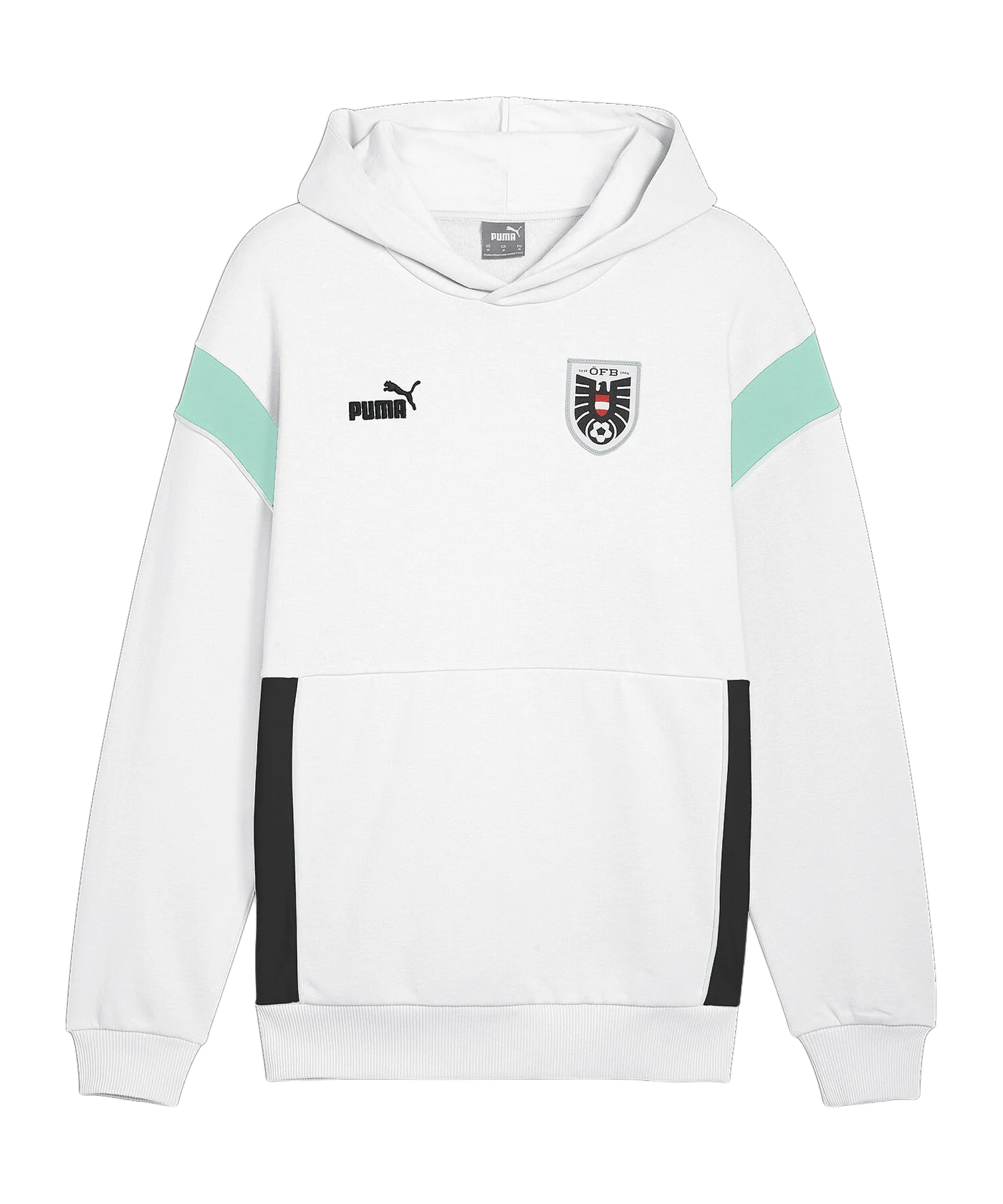 PUMA Österreich Ftbl Archive Hoody Weiss F03