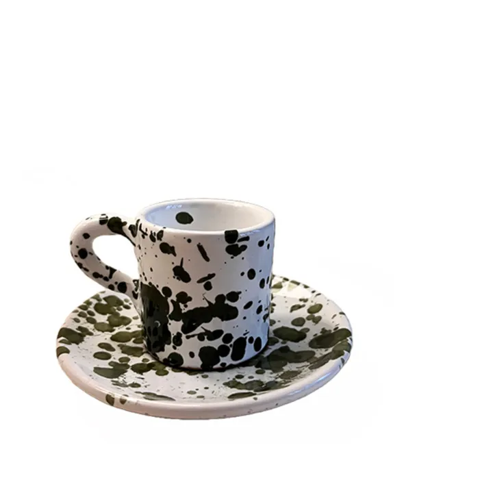 Popolo Tasse et sous-tasse Point | Vert