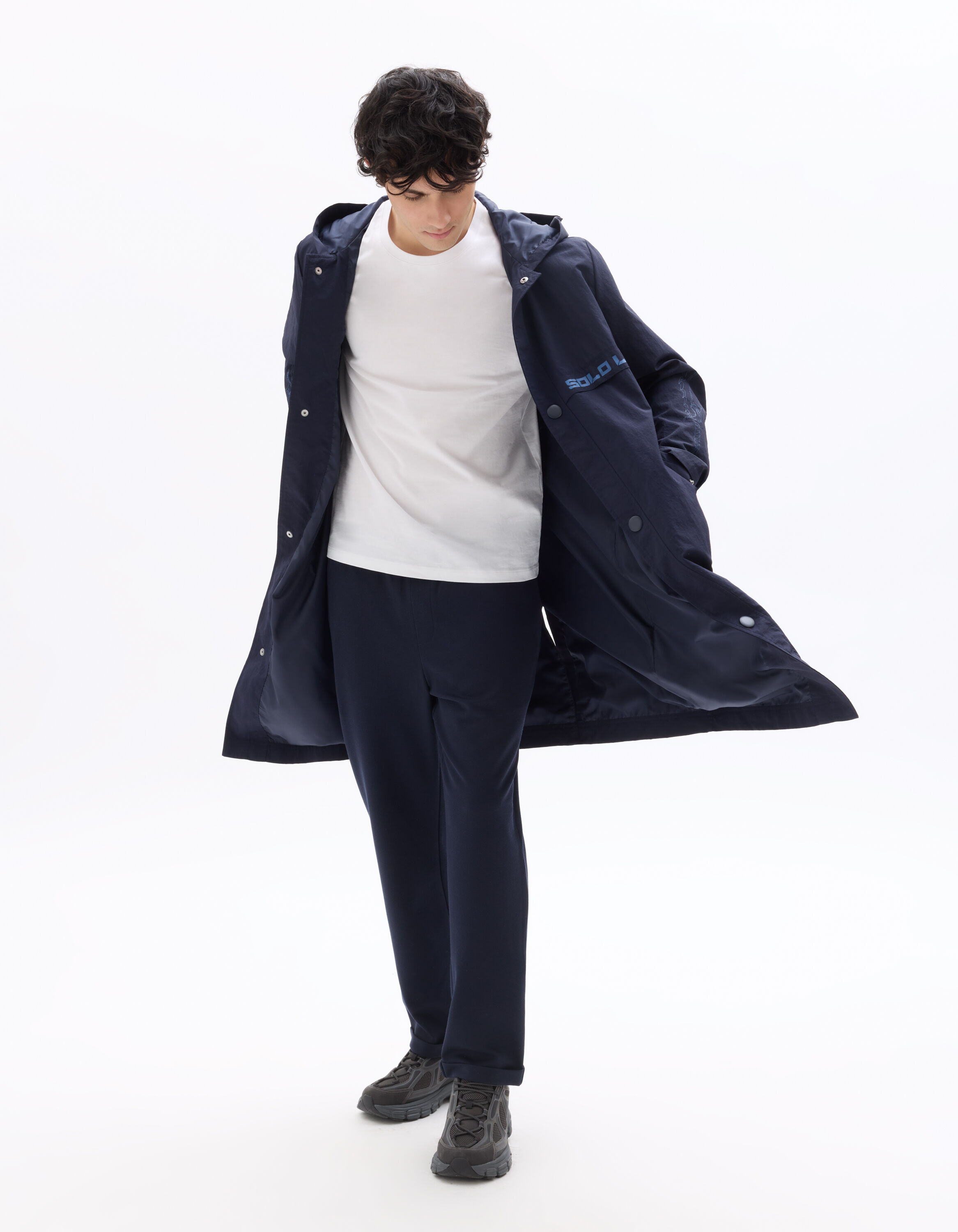 Solo Leveling - Veste à capuche marine