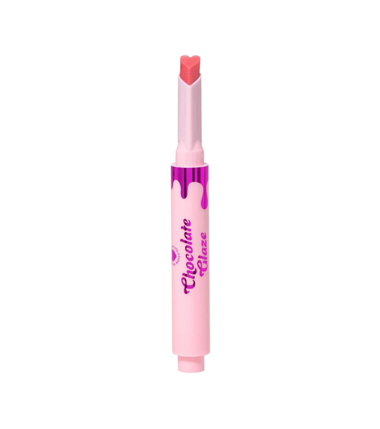 I Heart Revolution - Brilho Labial Chocolate Glaze - Icing Pink Shimmer