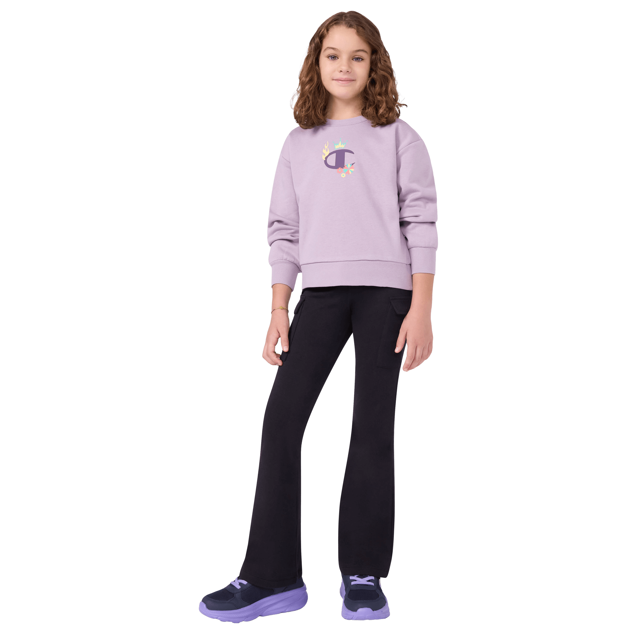 Champion Crewneck Sweatshirt JR - Fritid og bomull