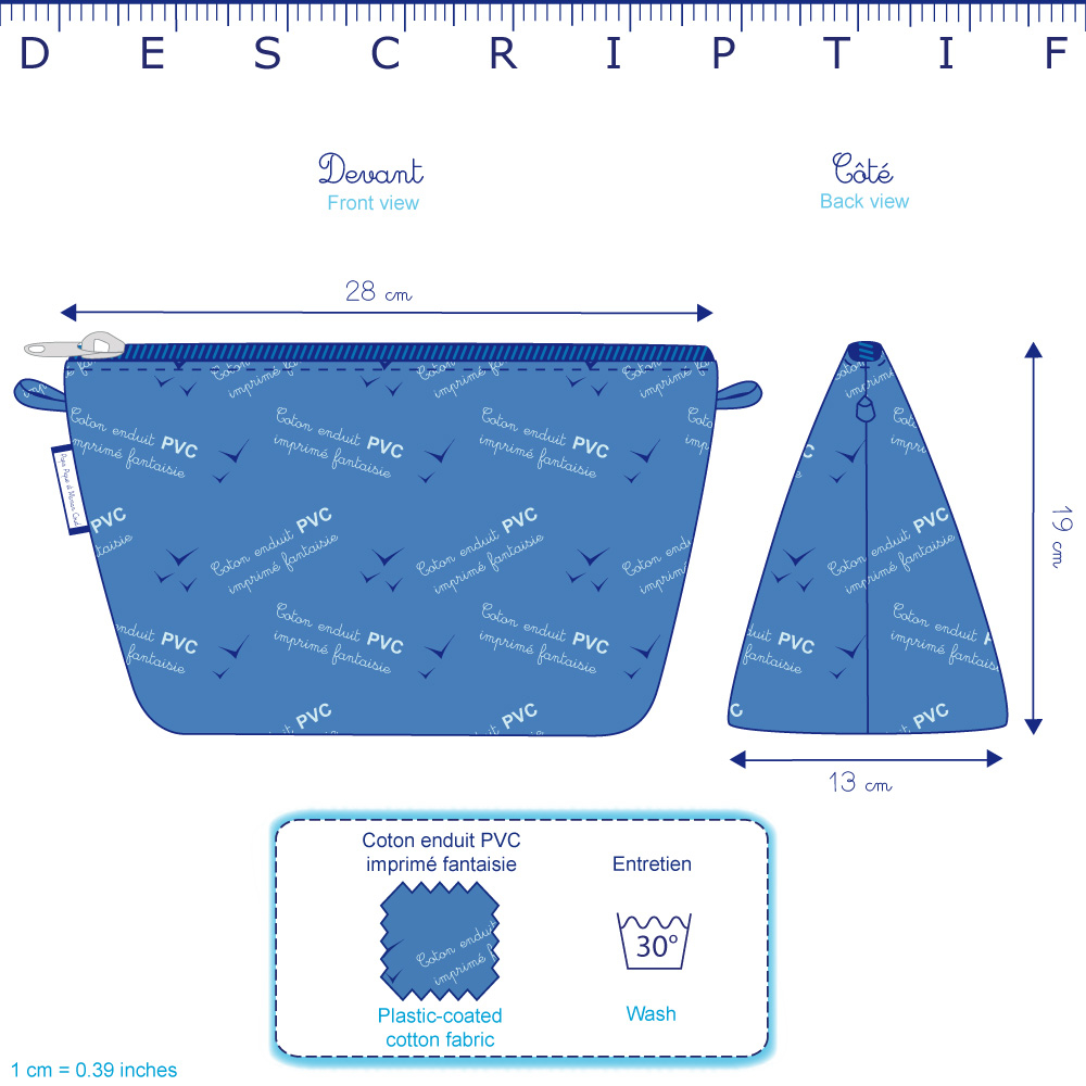 Trousse De Toilette Vichy Noir