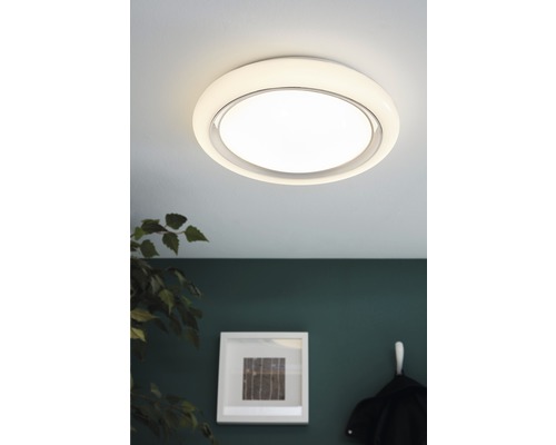 LED plafondlamp 23W 2500 lm 3000 K Ø 34 cm Capasso wit/chroom
