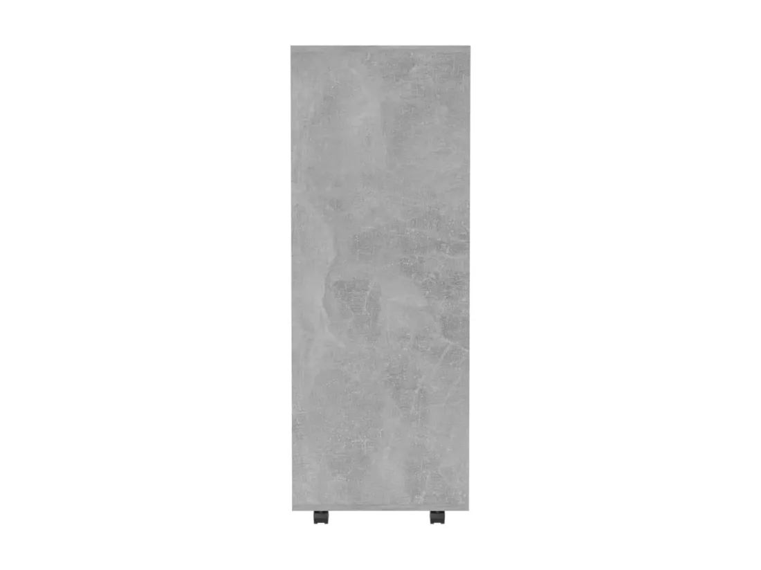 Garde-robe Gris béton 80x40x110
