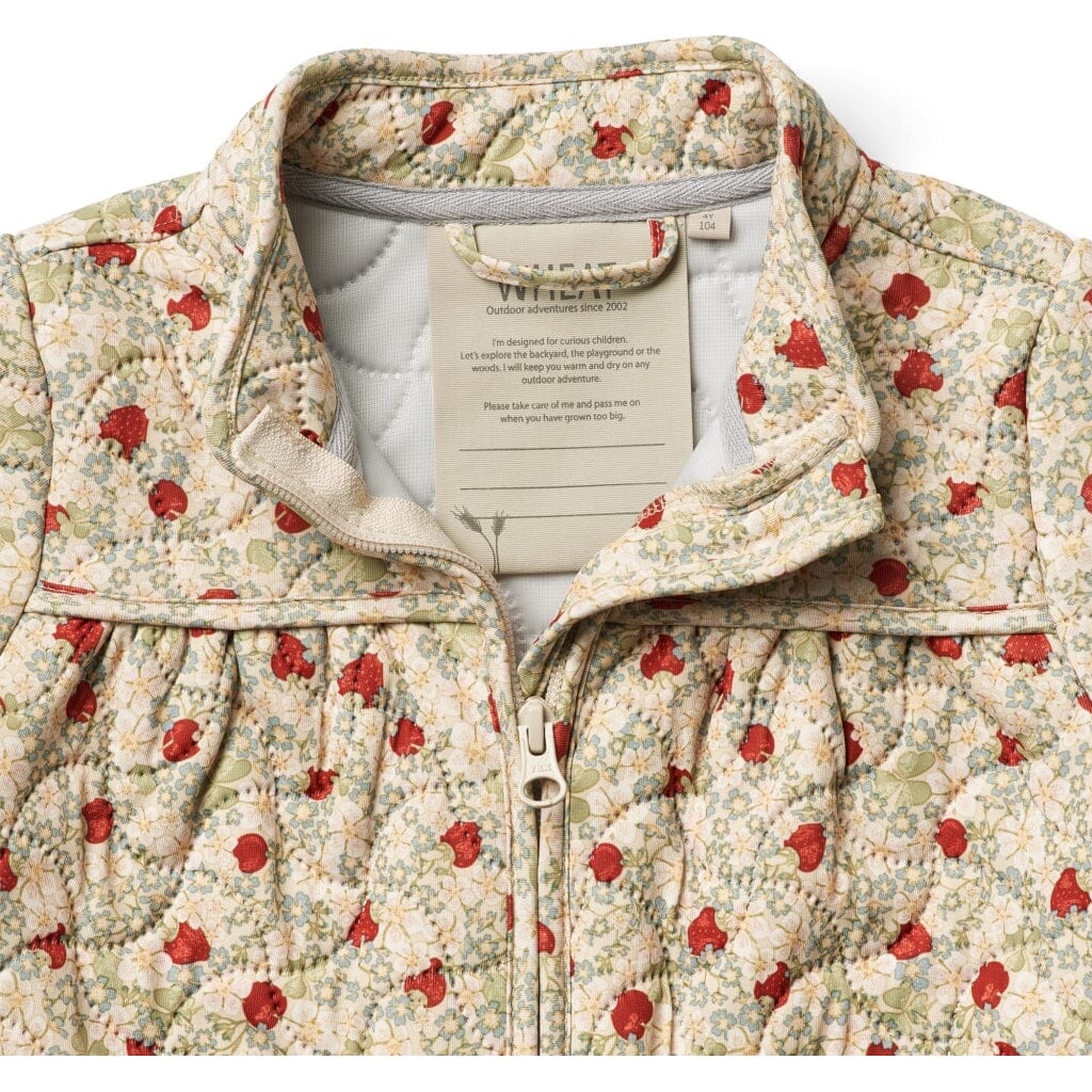 Wheat Thermo Jacket Thilde 2286 strawberry