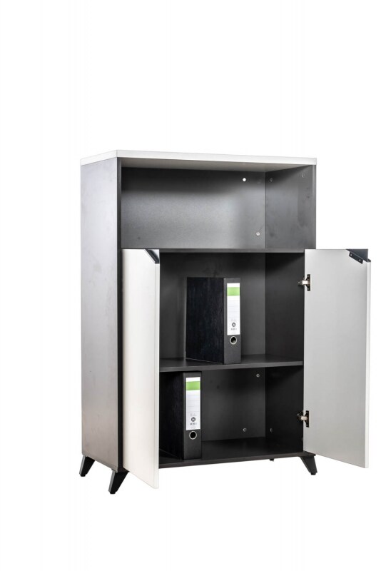 Jet-Line Sideboard CLAUDIO schwarz weiss