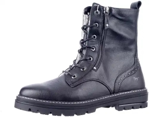 1404-601 Mustang zwart - maat 43 veterboot zwart - maat 43 Calandschoen