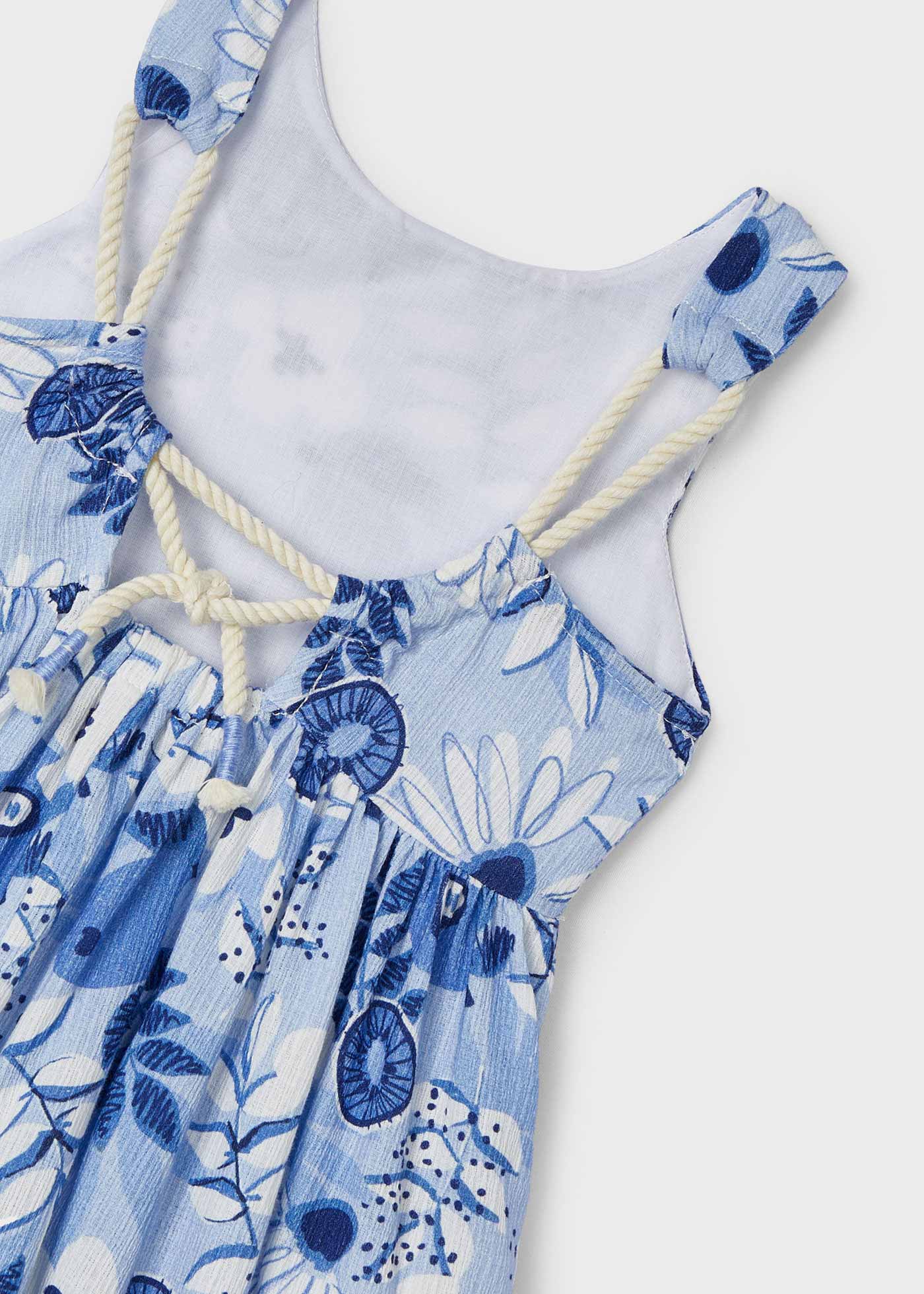 Vestido estampado para meninas