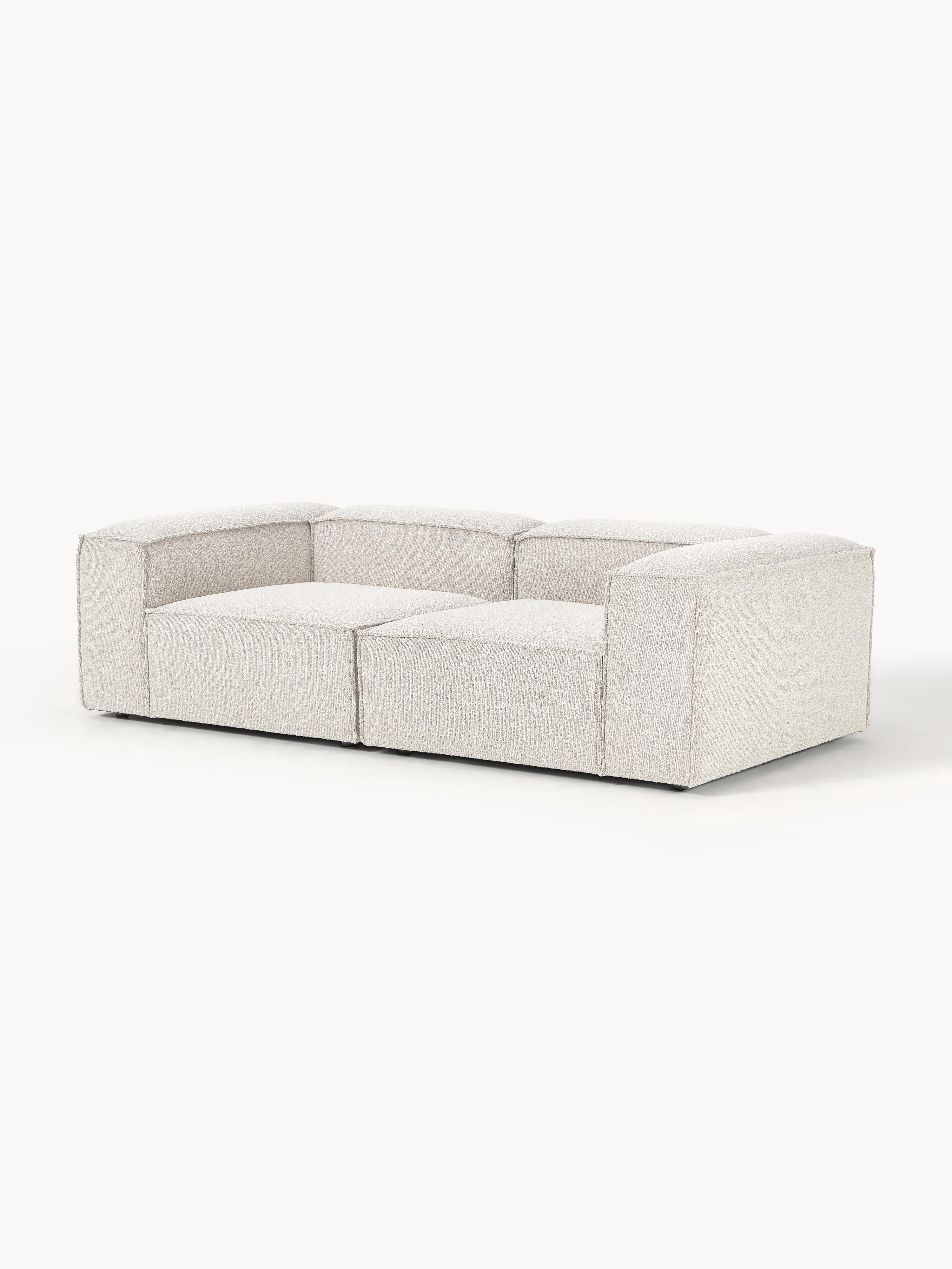 Modulaire bank Lennon (3-zits) uit bouclé