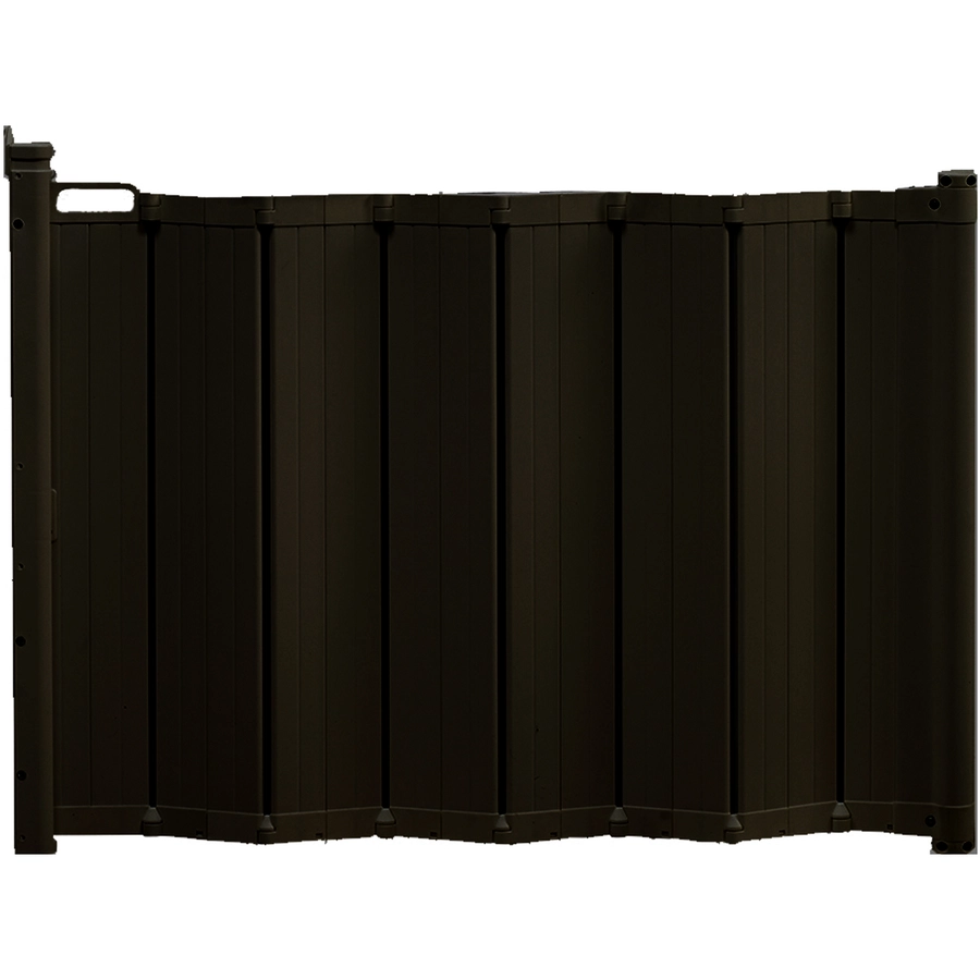 BabyDan Guard Me - Automatisch faltbares Schutzgitter 64,5 bis 89 cm, Schwarz