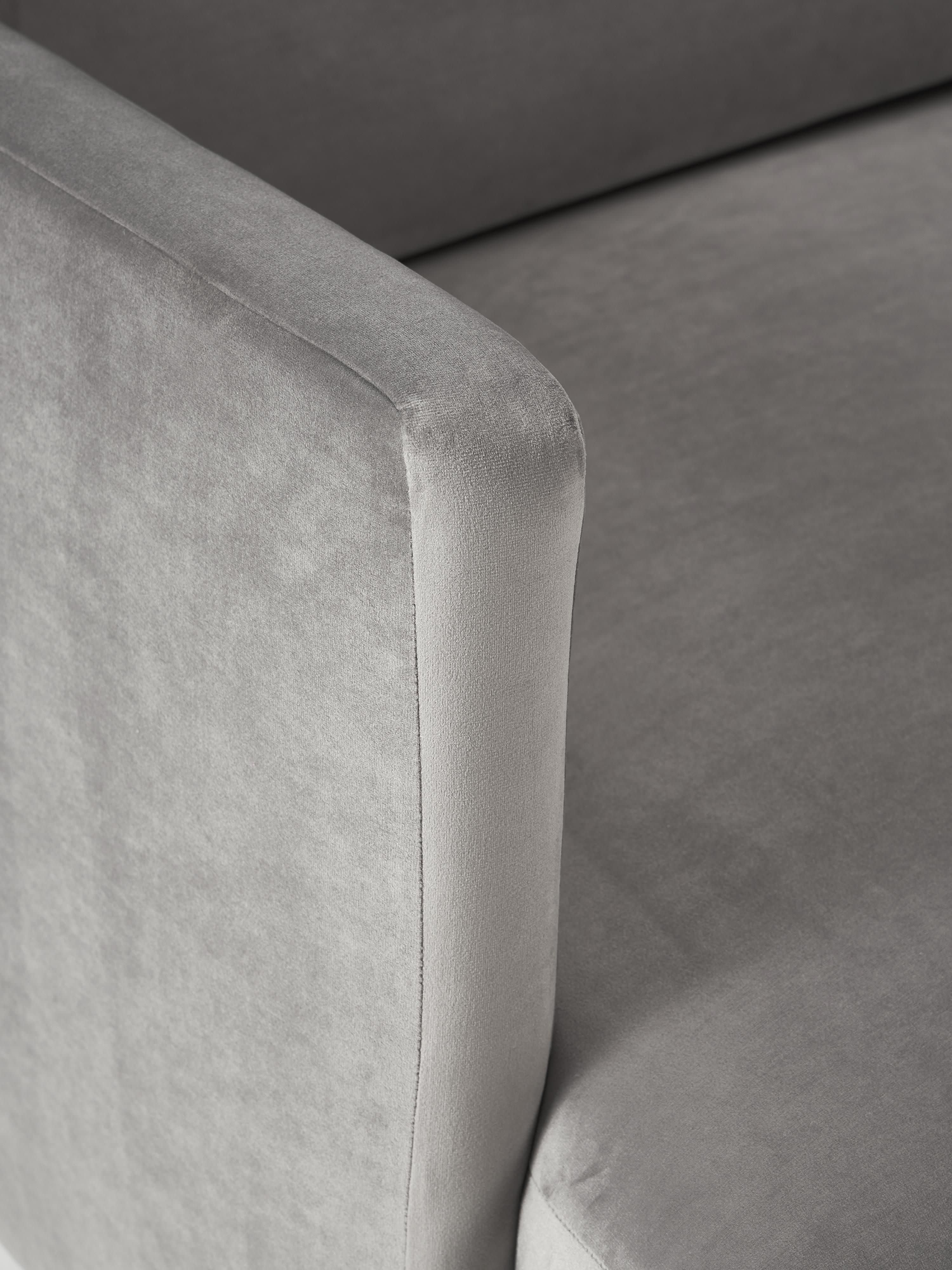 Fluwelen chaise longue Fluente