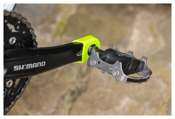 Protège-Manivelle Zefal Crank Armor Jaune Fluo