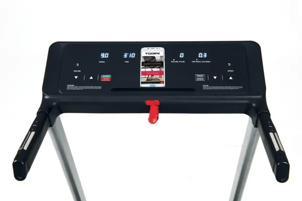 Toorx Motion Plus, 100 kg, 0,8 km/t, 14 km/t, 1 bruger(e), Sort, Grå, 0 - 12%