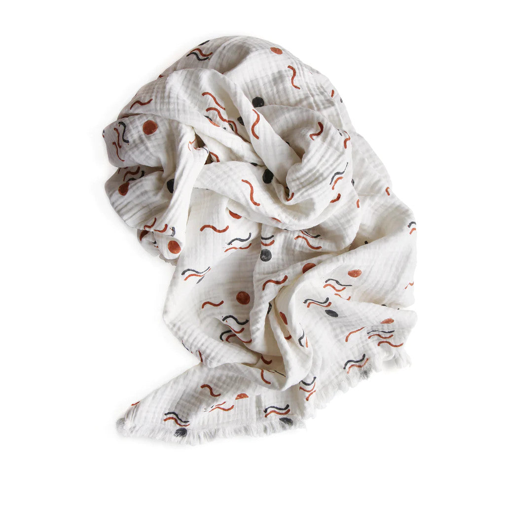 Decke Blockprint Mare
