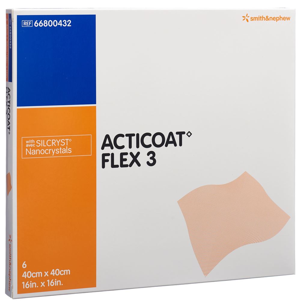 ACTICOAT Wundverband<br>6 Stück, 40x40cm