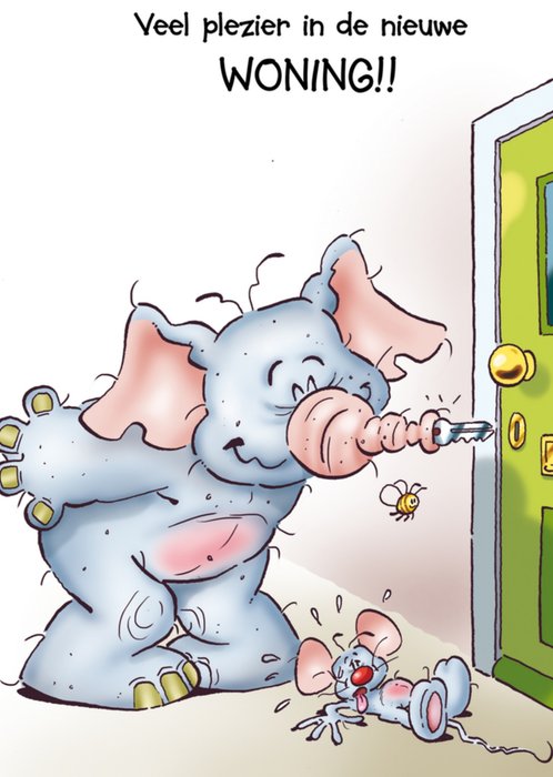 Doodles | Nieuwe woning | muis | sleutel
