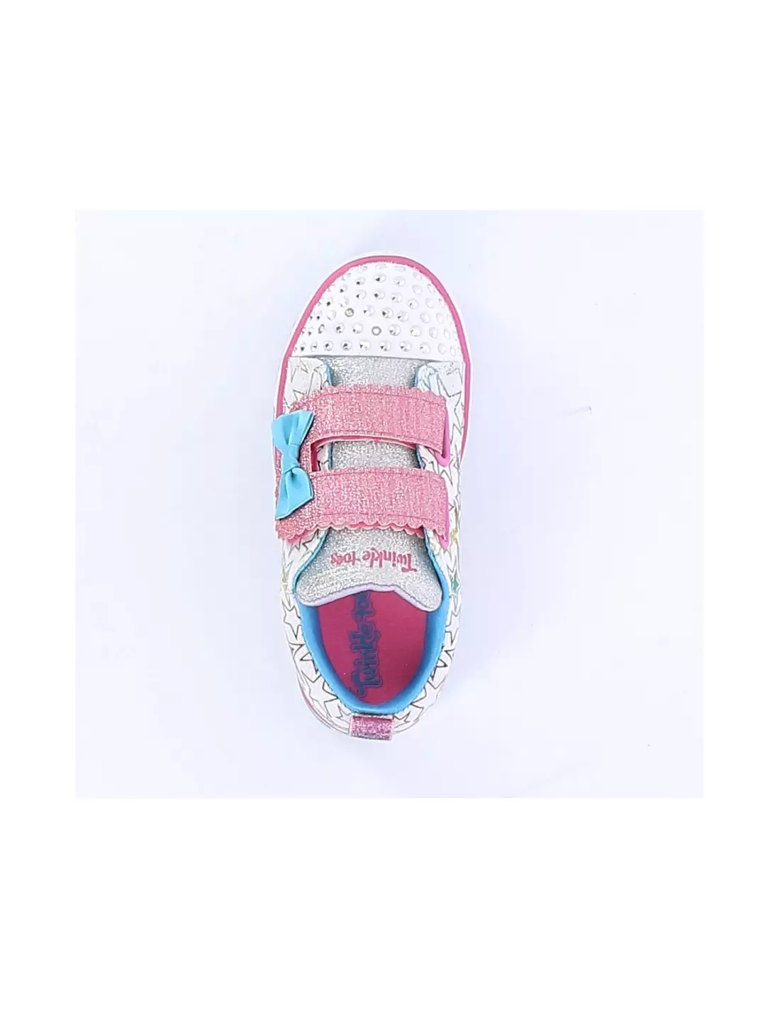 SKECHERS SPARKLE LITE STARS - Baskets Whitemulti
