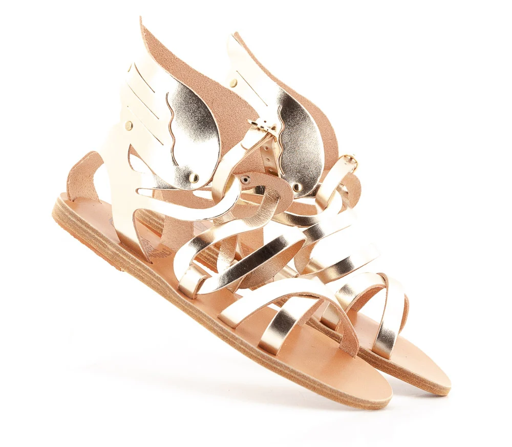 ANCIENT GREEK SANDAL - SAND NEPHELE PLATINUM