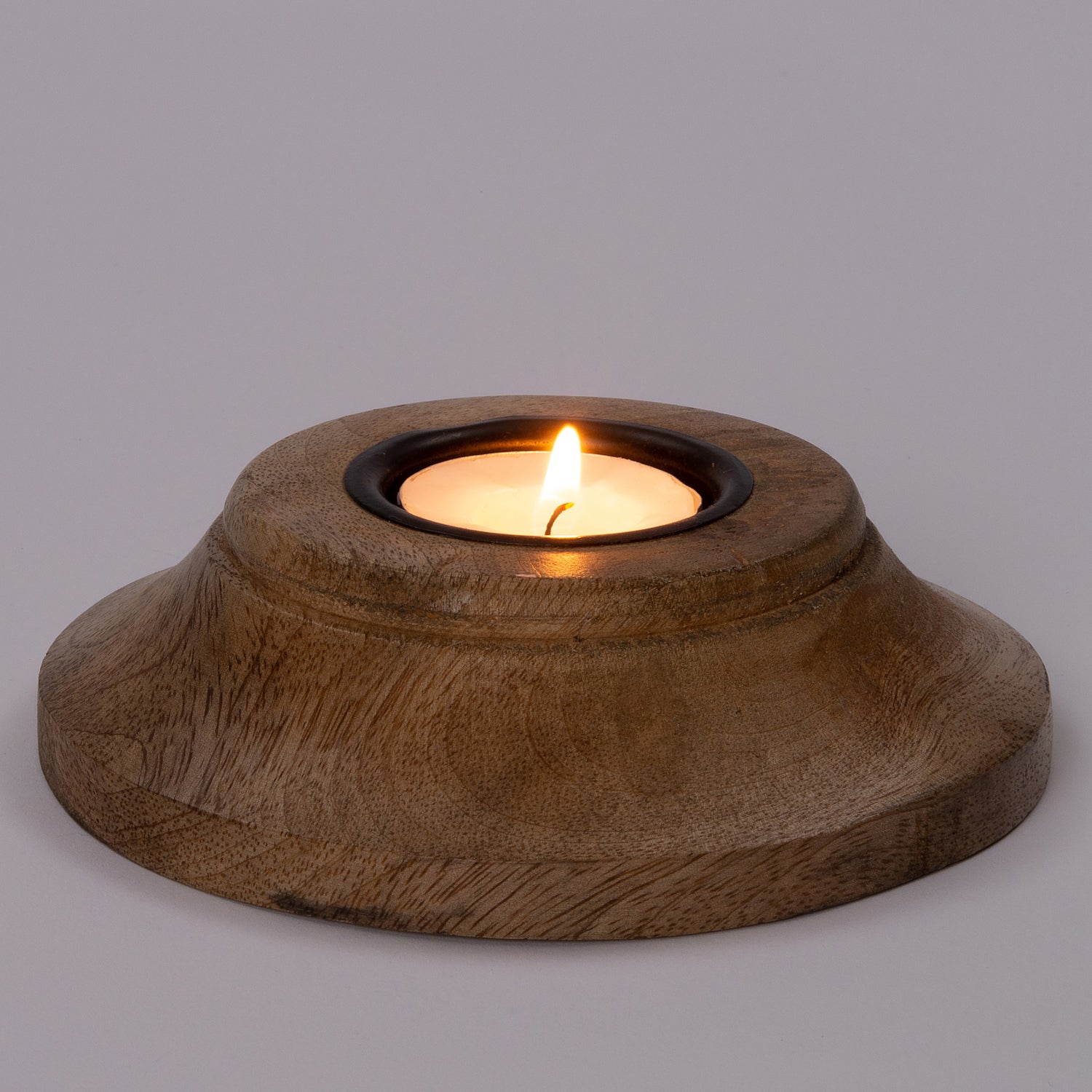 Intratuin waxinelichthouder Kris naturel D 13 H 3,5 cm