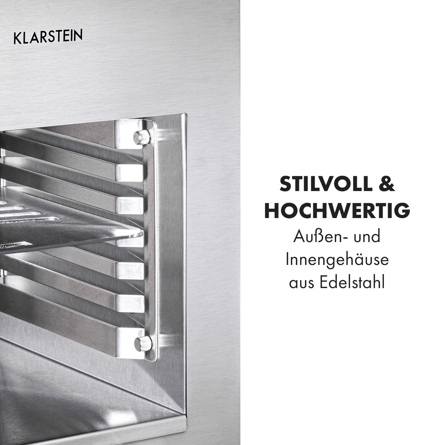 Hannibal Hochtemperaturgrill Indoor 2.200W 850°C Edelstahl silber