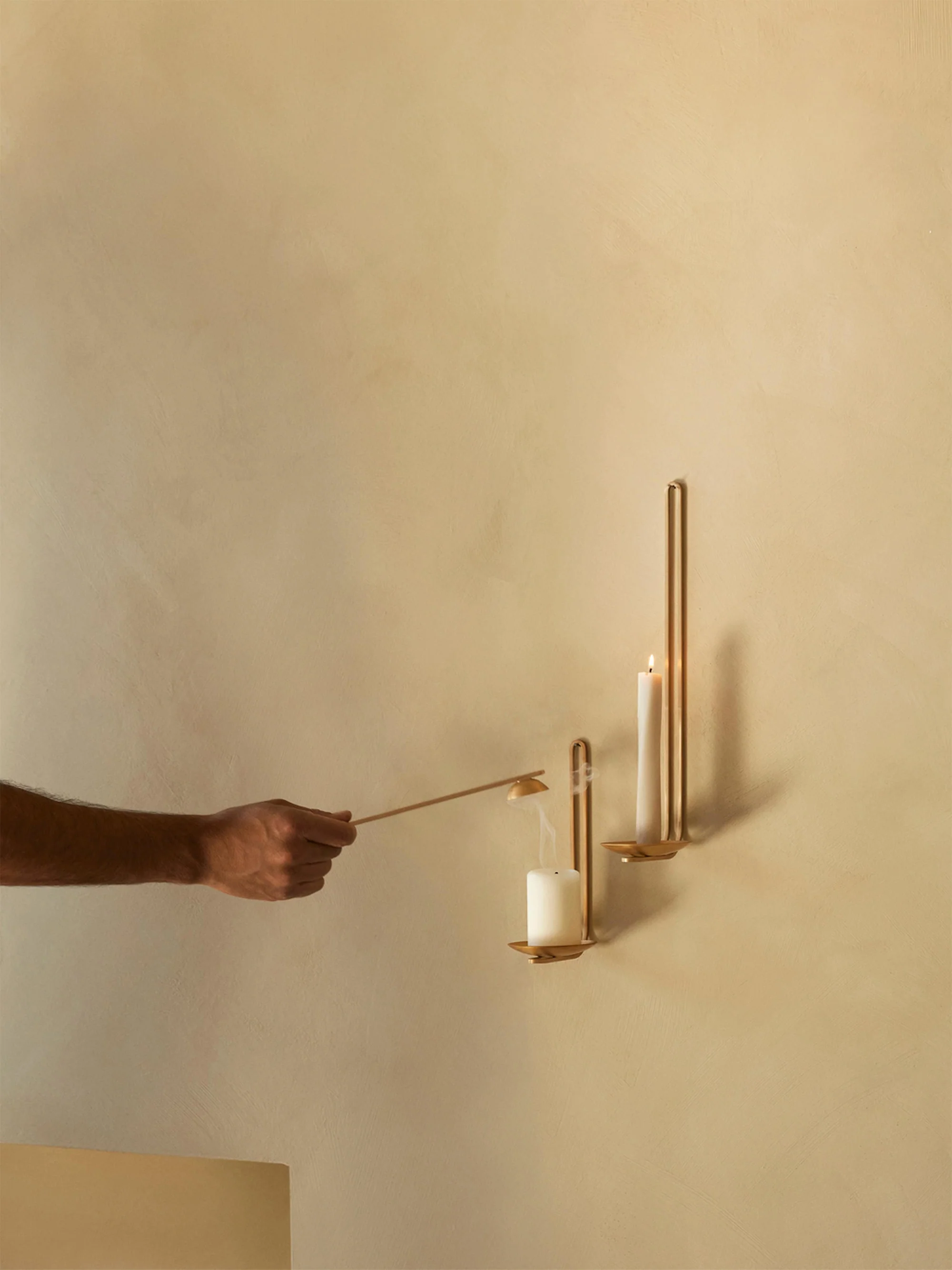 Metalen wandkaarshouder Clip