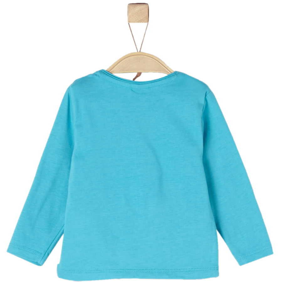s.Oliver Boys Langarmshirt turquoise