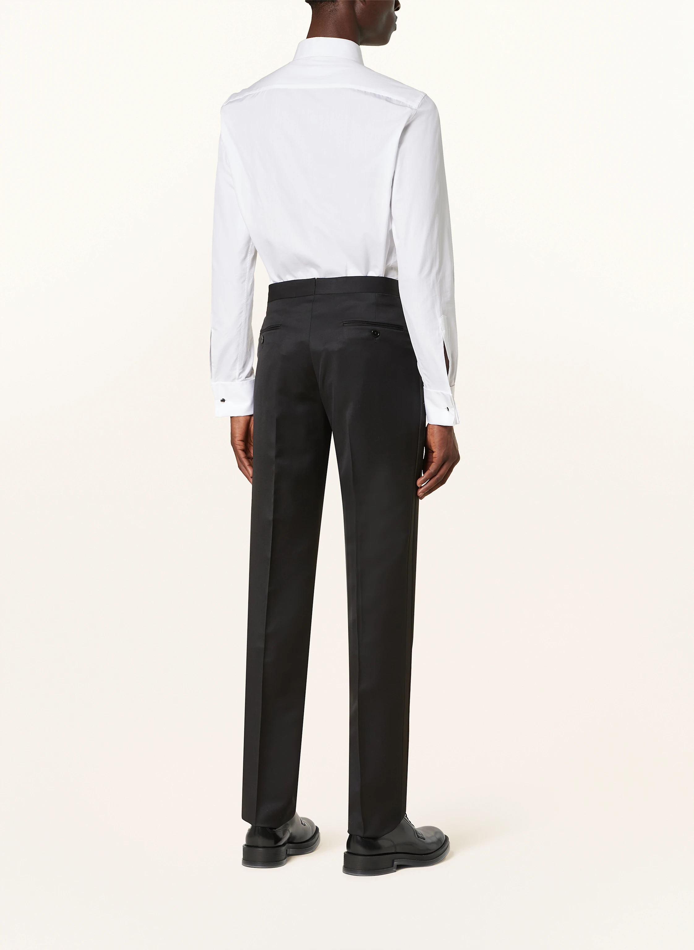 ZEGNA Smoking-Hemd Regular Fit mit Umschlagmanschette