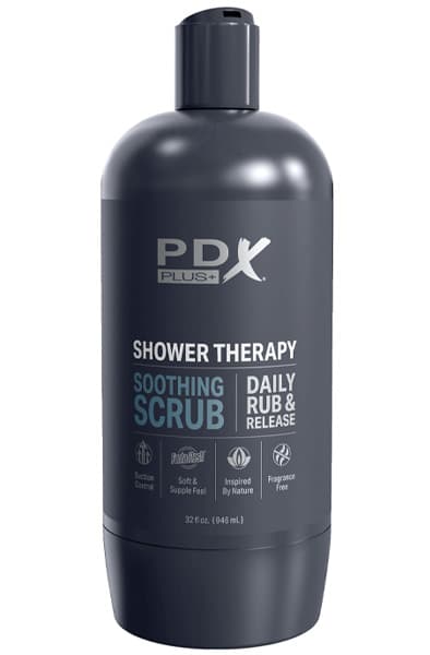 Pipedream Shower Therapy Soothing Scrub Stroker