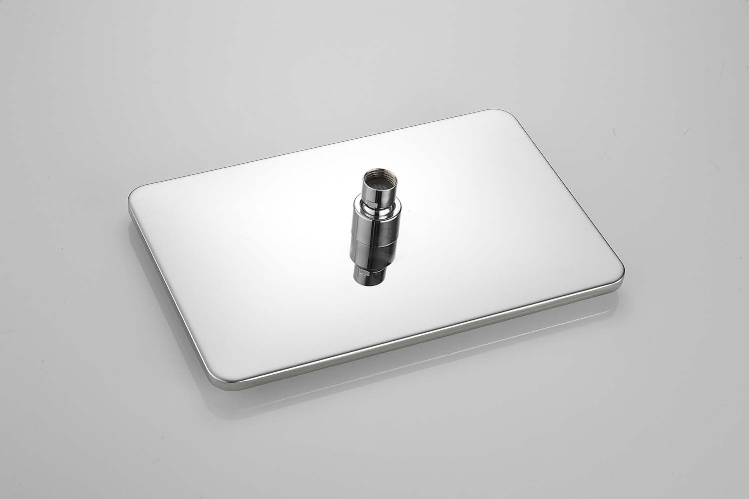 Saniclear Vision rechthoekige douchekop 30x20cm chroom