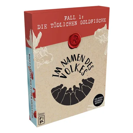 Asmodee Editions FIKA Im Namen des Volkes Fall 1: Die tödlichen Goldfische