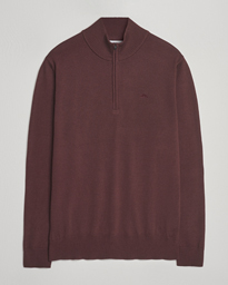 J.Lindeberg Kiyan Merino Half Zip Huckleberry