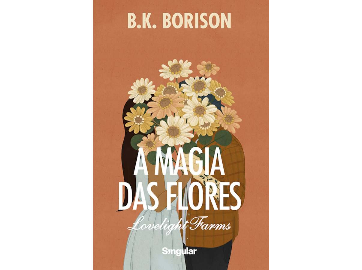 LIVRO A MAGIA DAS FLORES DE B.K. BORISON